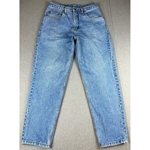 Vintage Jordache Jeans Mens 33x32 Light Wash High Rise Straight Leg 90s Y2K